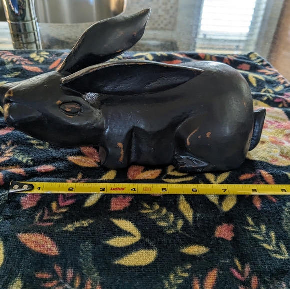 Antique Primitive Wooden Rabbit - Picture 17 of 17